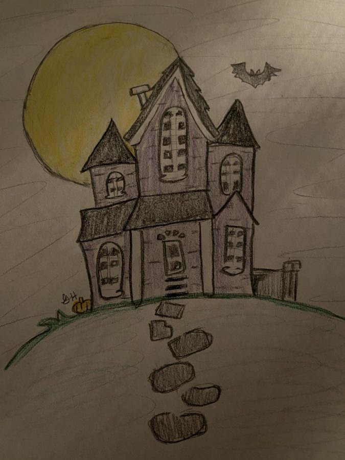 Haunted+house+drawn+by+Gina+Hoburn