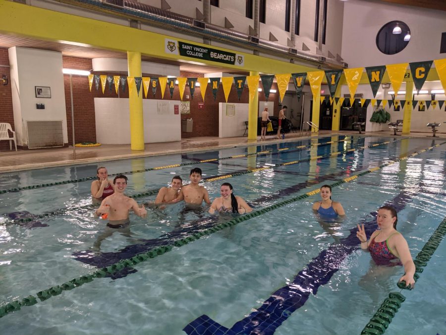 Swimmers Adapting to More than Expected Change