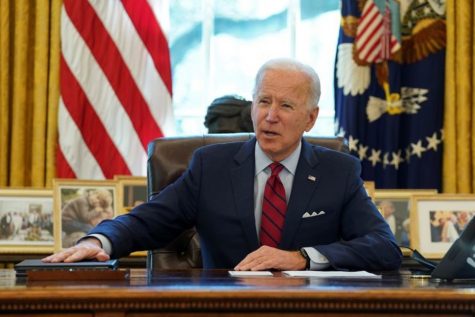 President Biden speaks before signing executive order on healthcare, January 28, 2021
