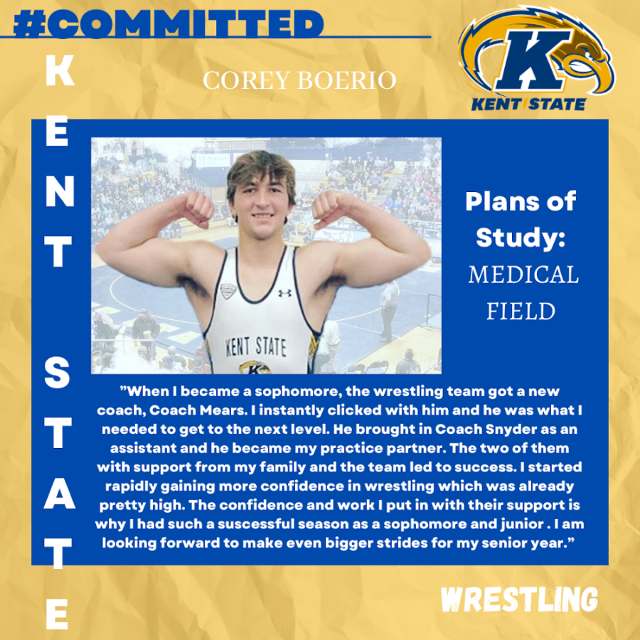 Corey Boerio is #COMMITTED