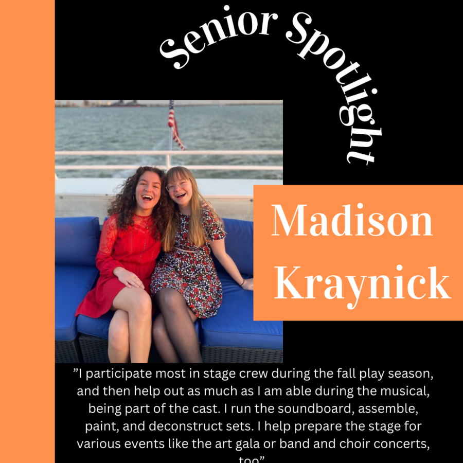 Madison Kraynick, Senior Spotlight.