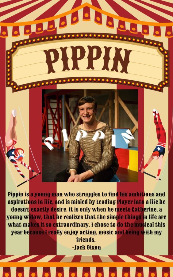 Meet Pippin, played by Jack Dixson