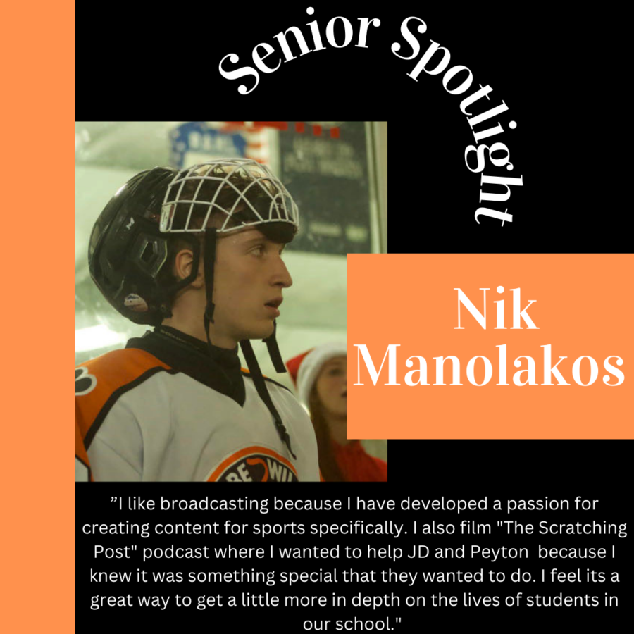 Senior Spotlight: Nik Manolakos