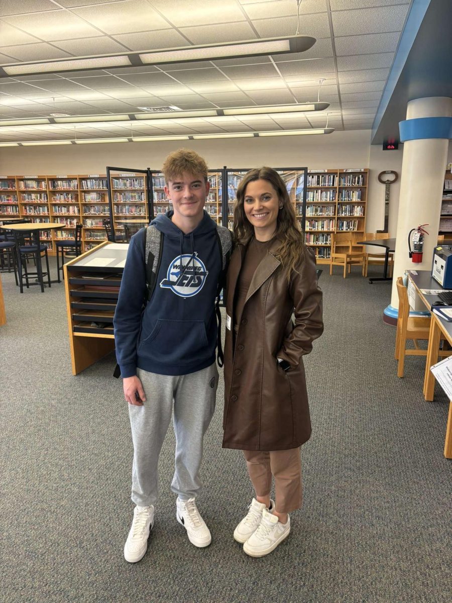 Ryan Baughman meets Hannah Mears on Tuesday January 23rd. Hannah helped Ryan learn more about the career possibilities with sports journalism and what his next steps after high school should be.