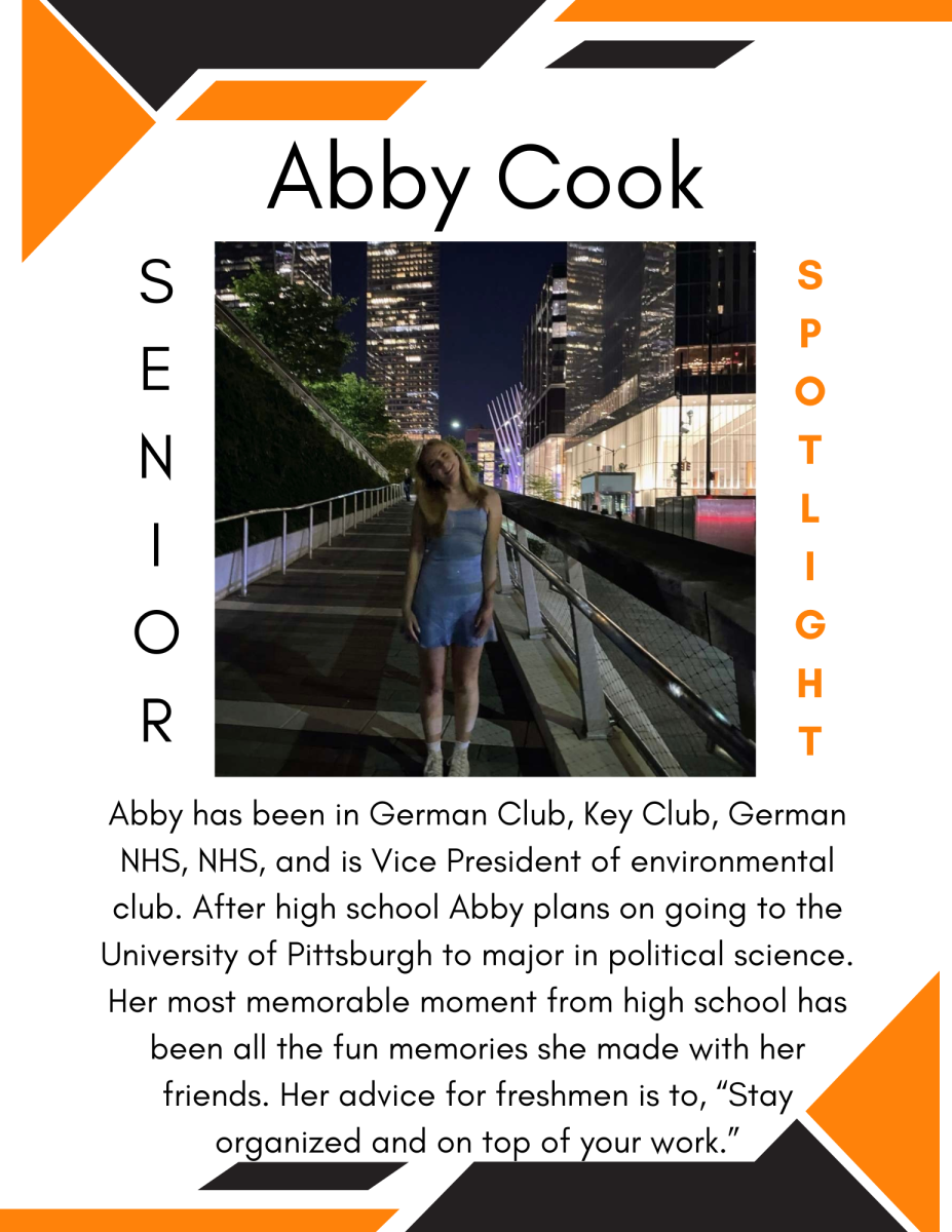 Senior Spotlight: Abby Cook