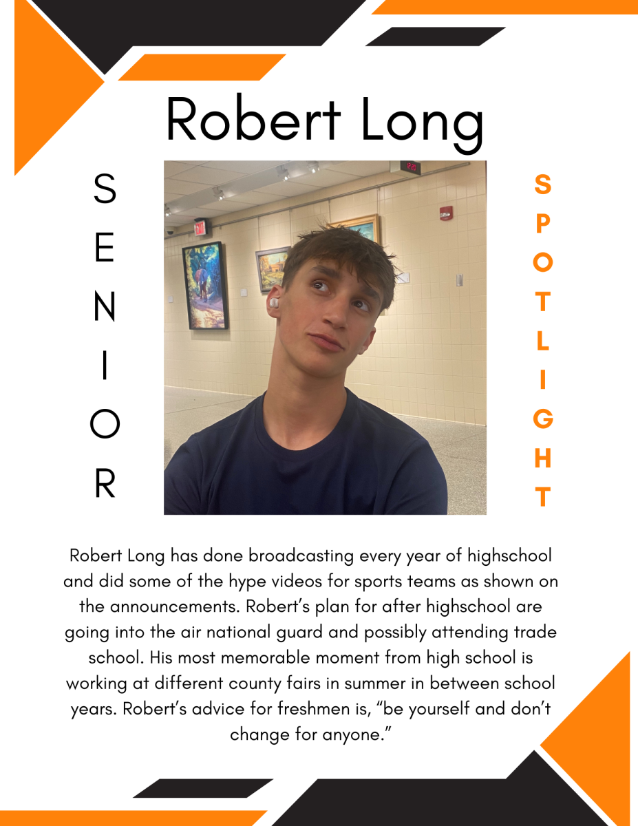 Senior Spotlight: Robert Long