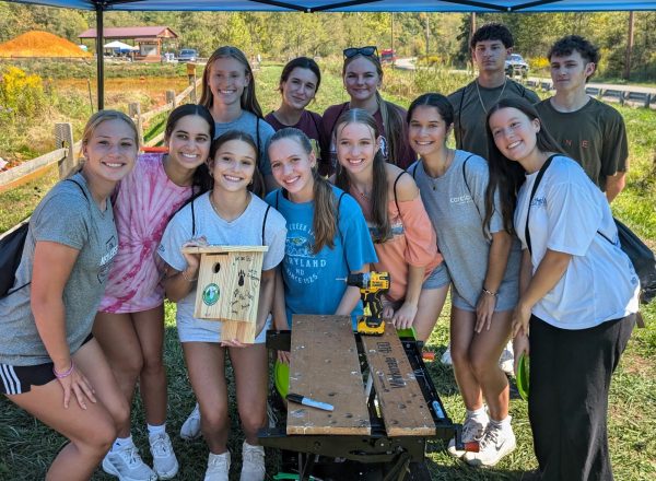 The Capstone crew of 2024-25 takes advantage of this hands-on course that allows individuals to embrace themselves through nature. 