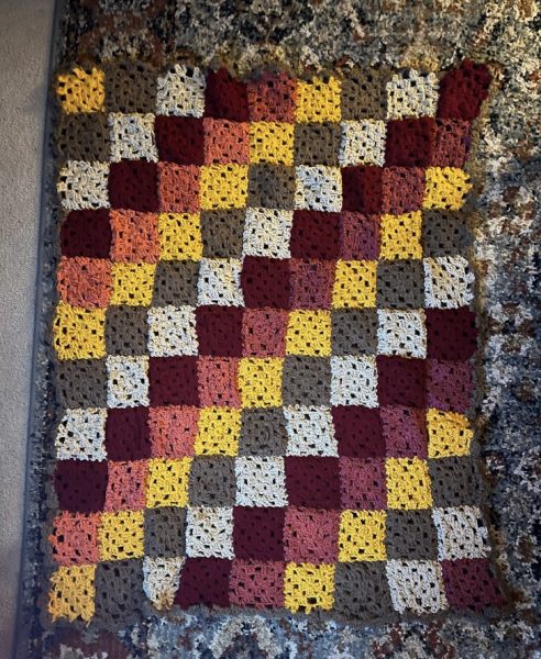 Blanket made by Maria Fetter