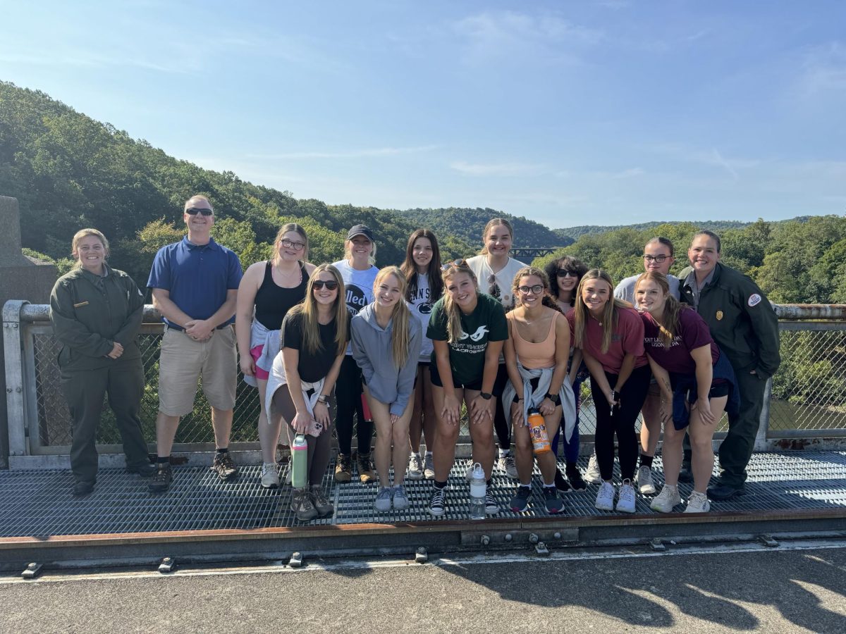 Ranger April Richards, Teacher Aaron Richter, Kennedy King, Liv Carlquist,
Maggie Elder, Emma Lippert, Corey McHenry, Sammy Pedicone, Chloe Hill, Cali Dyche, Katie Snyder, Lizzy Heitchue, Hailey Taylor, Calli Burke, Resource Manager Emily Potter